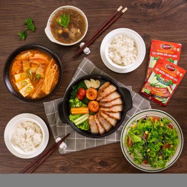 Xốt Gia Vị Hoàn Chỉnh Barona - Thịt Nướng Kiểu Hàn Quốc